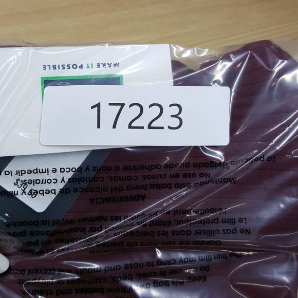 TOMMY HILFIGER Shirt Mens Large Maroon Pullover Crew Long Sleeve Ribbed Knit - Picture 6 of 6